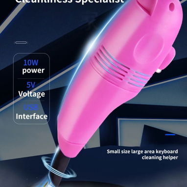 💨​ MINI ASPIRADORA PORTATIL USB 💨​ BROCHA + LED 💨​ ASPIRA EL POLVO 💨​ 5.887.23.60 - Img 103583526