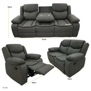 Juego de sofa reclinable -2700 - Img 55020754