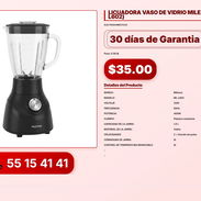 LICUADORA VASO DE VIDRIO MILEXUS (ML-L602) VPT-0178 - Img 56216111