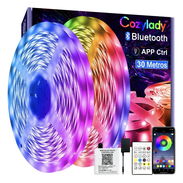 Luces Led de colores de 30m(2x15).Nuevas en caja - Img 49365507