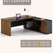 Escritorio de oficina / Buró de oficina / Mesa de trabajo / Mueble / Despacho / Equipamiento de oficina / Mobiliario - Img 57063797