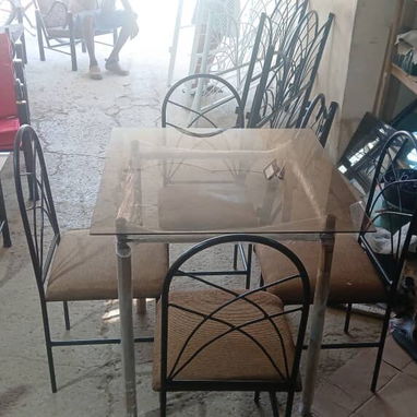 JUEGOS DE COMEDOR DE HIERRO - 3/6