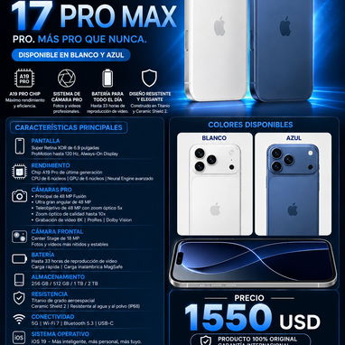 iPhone 17 pro max SIM física - 2/4