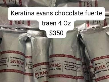 Keratina evans chocolate 🍫 fuerte trae 4oz - Img main-image