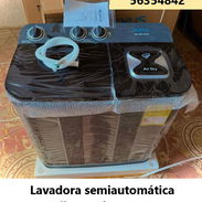 Lavadora semiautomática milexus 7kg negra rebajaaaaaaa - Img 53876495