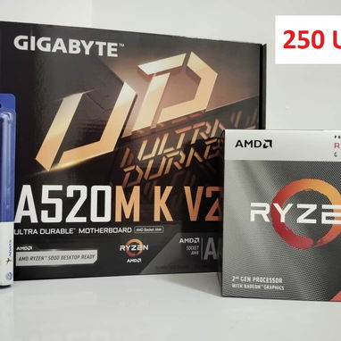 Kit de Ryzen3 3200G con A520 de Gigabyte - Img 121762239