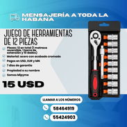 JUEGO DE HERRAMIENTAS DE 12 PIEZAS - Img 56688944