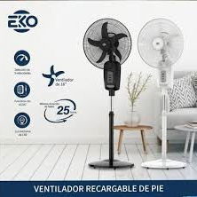 Ventiladores recargables de mesa, de pedestal, con PowerBank incluso panel solar. Tenemos todos los modelos - 4/4