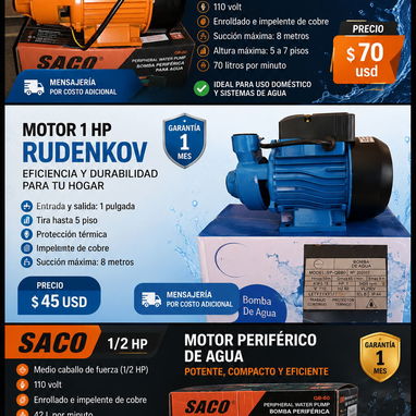 Vendo motores de agua - Img 123788791
