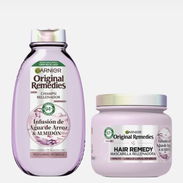 Garnier Original Remedies Infusión de Agua de Arroz & Almidón Champú y Acondicionador - Img 57964114