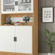 Mueble de cocina pvc y cristal - Img 56885905