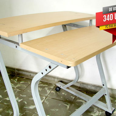 VENDO PC COMPLETA CON SU MESA (de uso) - Img 119480668