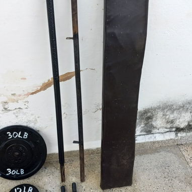 SE VENDEN ARTICULOS DE GIM ( DISCOS , BARRAS , MANCUERNAS , BANCO CON SU ESPALDAR - Img 125442292