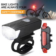 Vendo Kit de luces LED p / bicicletas USB delanteras y trasera  -52583421 o  54704580 - Img 44586829