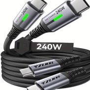 Cable de datos Tzlrxl_240W de interfaz TIPO C a TIPO C - Img 57523896