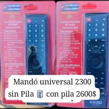 Mando universal sirve para TV cajita soy de 10 otubre LA vibora - 2/2