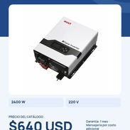 Inversor 3000W MUST. Equipos con garantía a estrenar por usted - Img 58355194
