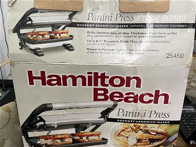 Sandwichera grill maraca Hamilton Beach - Img 67200697