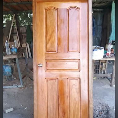 Puerta de madera de cedro todas las medidas para exterior y interior de - 2/2