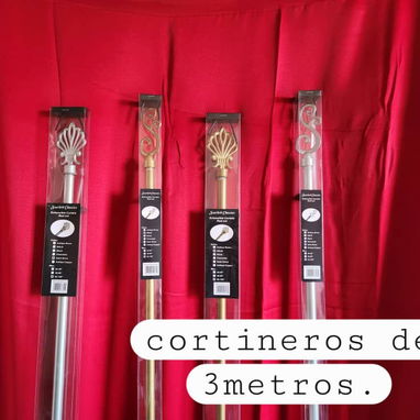 Cortineros Decorativos Expandibles - de 1.50m a 3.04m - Img 116842502