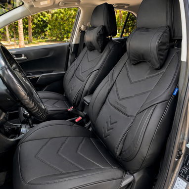 FORROS DE CUERO + ALFOMBRAS 3D TIPO BANDEJA | ¡CON PROMOCIONES! 🔥🚗 - Img 128026786