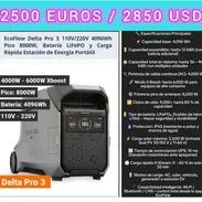 Ecoflow Delta 3 Pro MEJOR PRECIO EN CUBA - Img 54742796