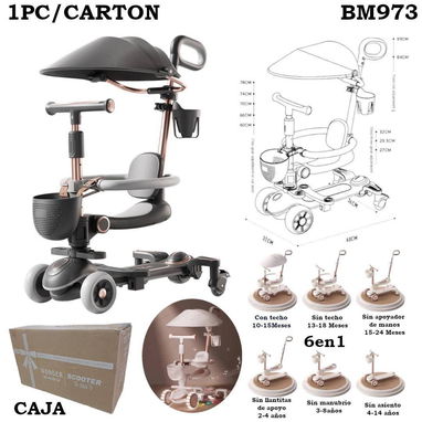 Scooter(carriola) + mensajeria gratis - 2/3