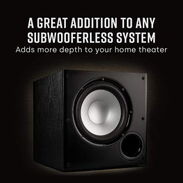 Subwoofer activo Polk Audio para cine en casa o para sistema estereo Nuevo en caja sellada - Img 42593649
