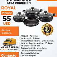 SET DE OLLAS ANTIADHERENTE PARA INDUCCIÓN - Img 55604673