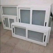 Marqueteria de aluminio realizamos puertas , ventanas a las medidas que usted desee.. - Img 54934595