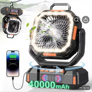 Ventilador recargable de 40 000 mAh F22. Mensajería gratis - Img 57161864