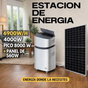 Estación de energía+ panel solar - Img 55067943