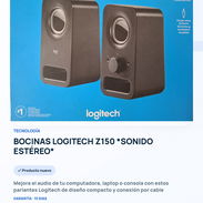 ✨ *BOCINAS LOGITECH Z150 *SONIDO ESTÉREO** - Img 56518651