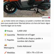 Moto de gasolina flamenco 200cc - Img 50788495