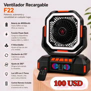 Ventilador recargable F22 de 40 000 mah nuevos - Img 57114014