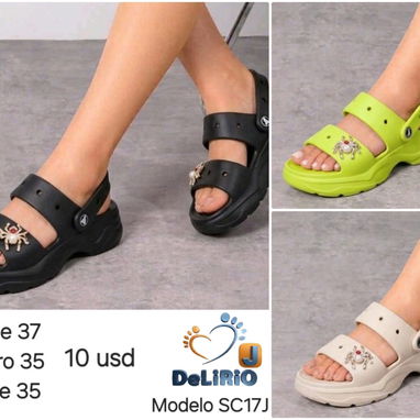 Sandalias 100% engomadas - Img 123129079