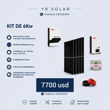 🔥🔥🔥LOS MEJORES PRECIOS EN KIT FOTOVOLTAICOS PROFESIONALES CON"🔆YR Solar"  ✅El precio incluye el montaje y contrato c - 2/6