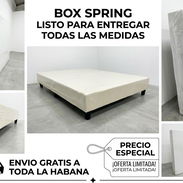 🚨COMBO(BOX SPRING & COLCHÓN)🚨 - Img 55587257