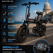 🚲 Bicicleta eléctrica PINABIKE Z6 • Velocidad máxima 45km/h • Autonomía 50-60km • Batería 48v/10A removible 550usd - Img 57067716