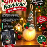 Disponibles gnomos navideños que alumbran 5000cup - Img 57971832
