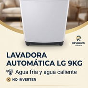 ¡Super Oferta! Lavadora Automática LG 9kg (Agua Fría y Caliente) + Transporte y Garantía - Img 58217224