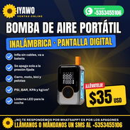 🚗 Bomba de Aire Portátil Inalámbrica con Pantalla Digital | $35 USD - Img 58410024