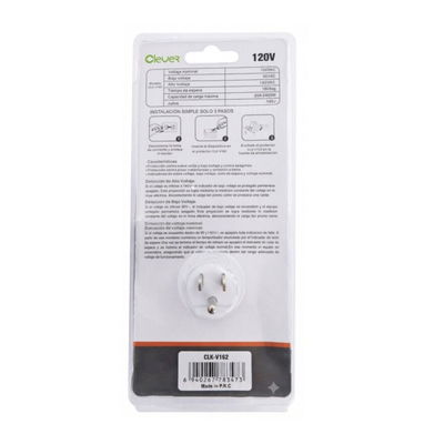 Protector de voltaje Clever CLM - V 162     20 A / 120V AC 1800W - 2/2
