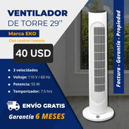 Ventilador de Torre 29 " con control remoto - Img 56114221