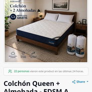 Venta de colchones d alta calidad y extremo confort. Interesados escribir al 56734610 - Img 55719720