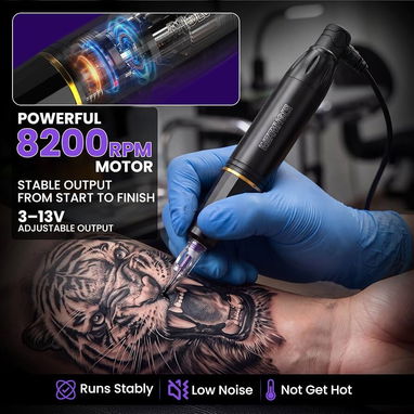 Maquina de tatuar pen rotativa - 2/2