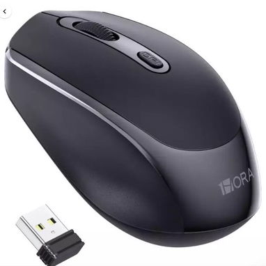Mouse Inalambrico Gamer, mouse 1 hora con pila, mouse gaming brave d cable 0km garantia somos tienda física - 3/3