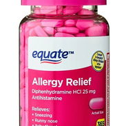 Difenhidramina HCI 25mg pomo con 365 unidades 15 USD - Img 53112100