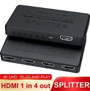 ✳️Splitter HDMI 4K de 4 Salidas a ESTRENAR⭕️ Spliter 4K GAMA ALTA Divisor HDMI Súper Calidad NUEVO Splitter 1x4 - Img 44436285