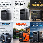 🔌 Plantas y Estaciones de energía disponibles ⚡  (ECOFLOW PRECON SIGMA PULSA - Img 58093482